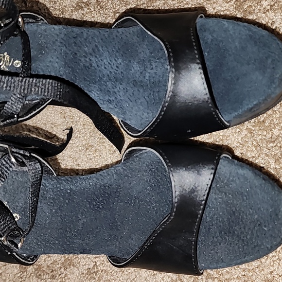 Pleaser BOW Down Lace Up Black Platform Heels -delight 600 - Picture 13 of 14